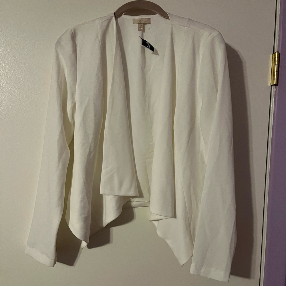 New white blazer with tags